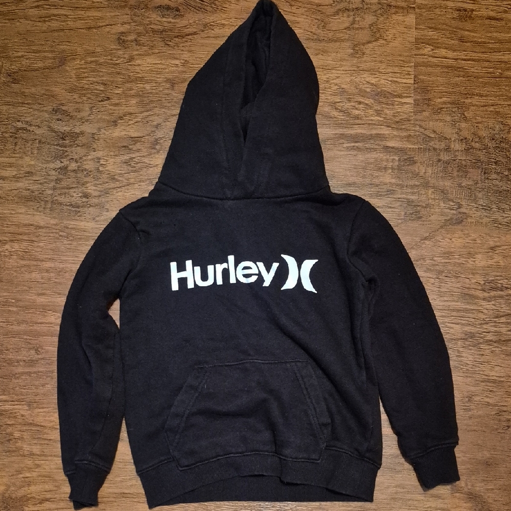 Hurley Kids Black Hoodie Size 5